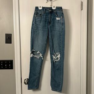 American Eagle Comfort Stretch Distressed Jeans